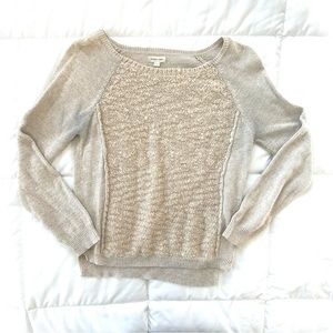 Silence + Noise Cream Sweater